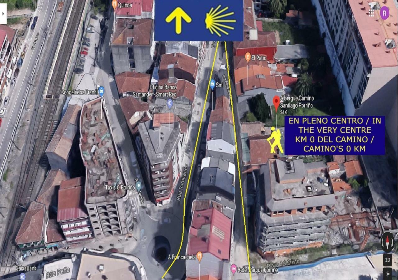 Albergue -Wifi- O Apartamento -No Wifi- Camino Santiago Porrino - En Pleno Centro - City Centre Kültér fotó